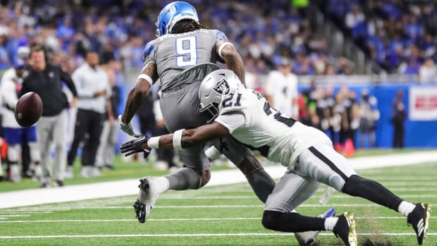 Detroit Lions cornerback Amik Robertson